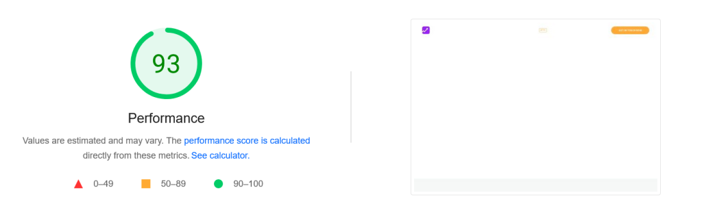 PageSpeed Insights desktop results after defer javascript